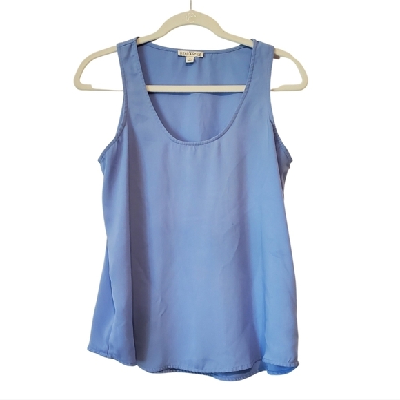 J. Crew Light Blue Tank - Picture 1 of 3
